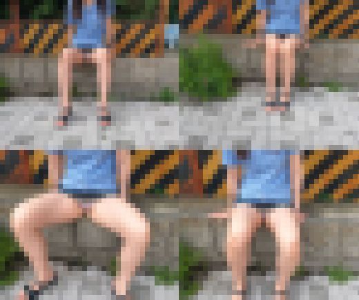 熟女ミニスカ 開脚パンチラ ☆ MILF　サンプル画像1