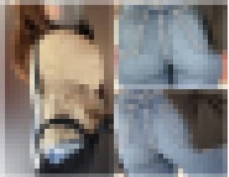 若ギャル食い込みデニ尻283　サンプル画像1