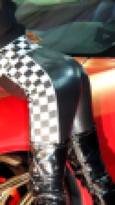 ピタピタ！ブラックキャットスーツのお尻！　サンプル画像1