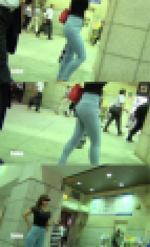 【再販】【FHD高画質】桃尻女子大生 待ち合わせ前の徹底追跡 サンプル画像1