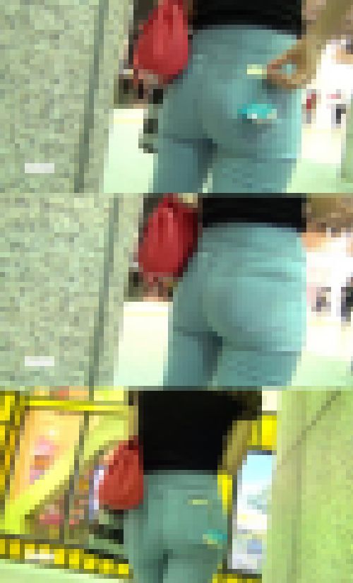 【再販】【FHD高画質】桃尻女子大生 待ち合わせ前の徹底追跡 サンプル画像2