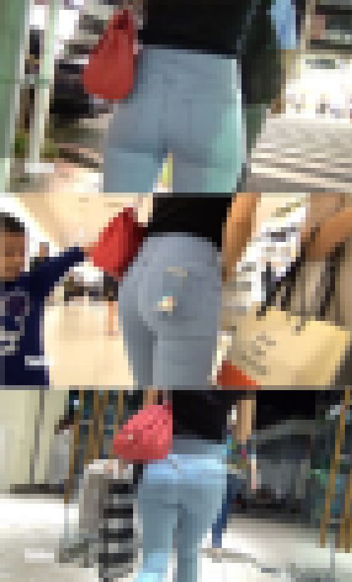 【再販】【FHD高画質】桃尻女子大生 待ち合わせ前の徹底追跡 サンプル画像3