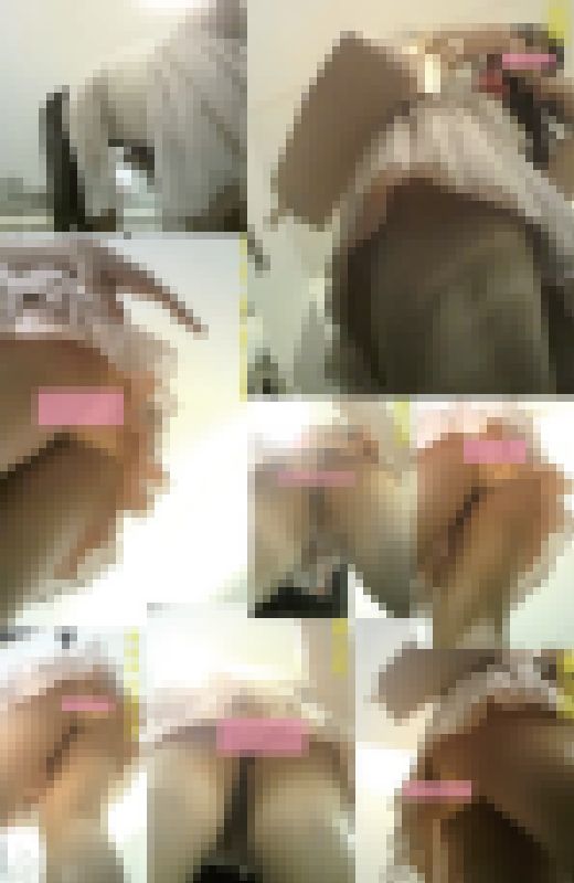 【FHD60fpsリマスター】【再販】HD高画質パンチラ逆さ撮り ストッキングがエロいお姉さんホワイトピンクのパンツが眩しすぎる サンプル画像1