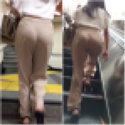 《Vol2・Tバック持っていなそうな雰囲気のお姉さん》 No.1792【異様な程、透ける着衣尻から放たれるフェロモン】　サンプル画像2