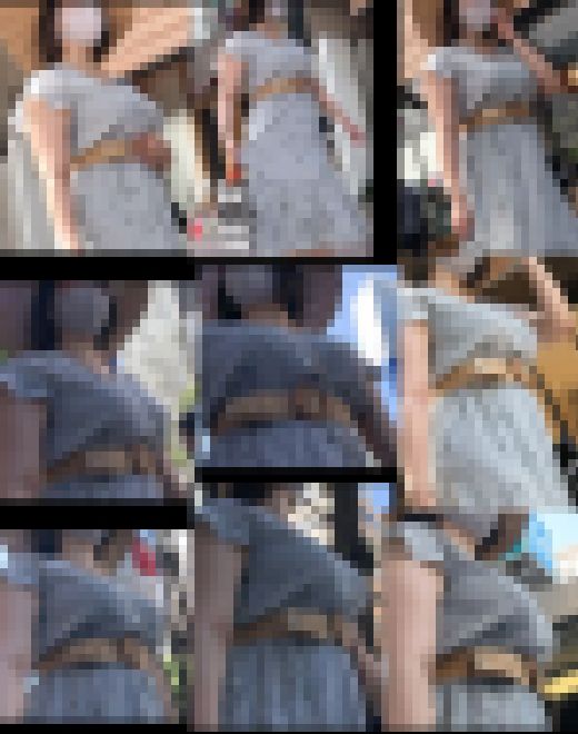 【プラチナクラス】波打つ巨乳！夏のぽちゃ着衣巨乳様が降臨！激近アングル！【Part.2】　サンプル画像1