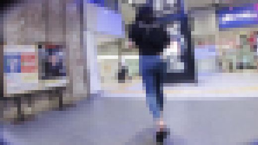 【スキニ―尻】後からがん見するー　サンプル画像2