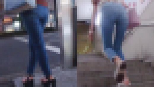 【スキニ―尻コレクション】ミチミチ脚５人　サンプル画像2