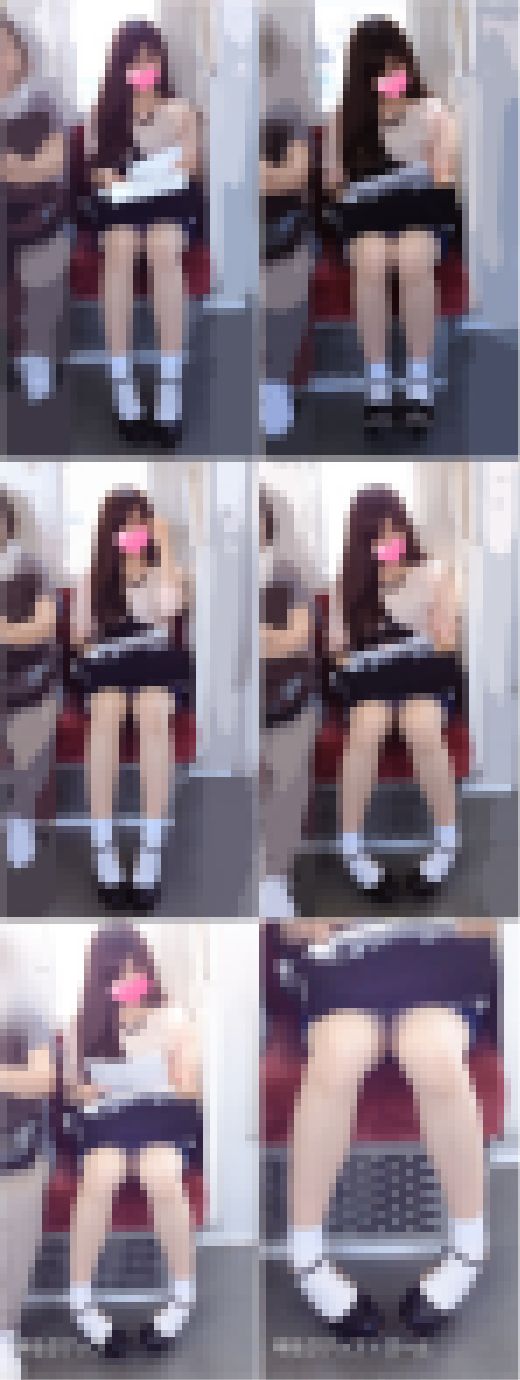 こんなに上品で清楚なお嬢様が見せてくれるスト越し白P【音有り】　サンプル画像1