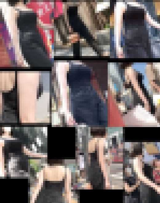 【通スピ＆スロー】真夏のタンクトップ巨乳様！日焼けの心配をしてしまうレベル！　サンプル画像1