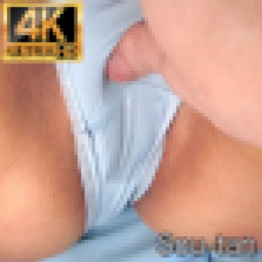 【4K】社内撮影シリーズ02-3_2 受付嬢バレエレオタードで乳首責め＆糸引き手マン＆声ガマン逝き　サンプル画像3