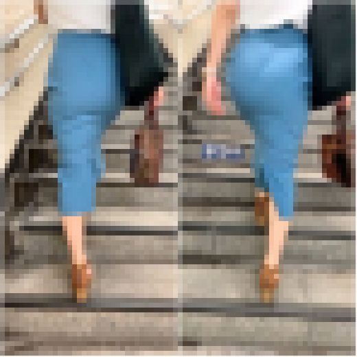 《Part1・清涼感と興奮を味わえるブルー着衣尻》 No.1842【セレブ奥様のピチピチ感は堪らない】　サンプル画像1