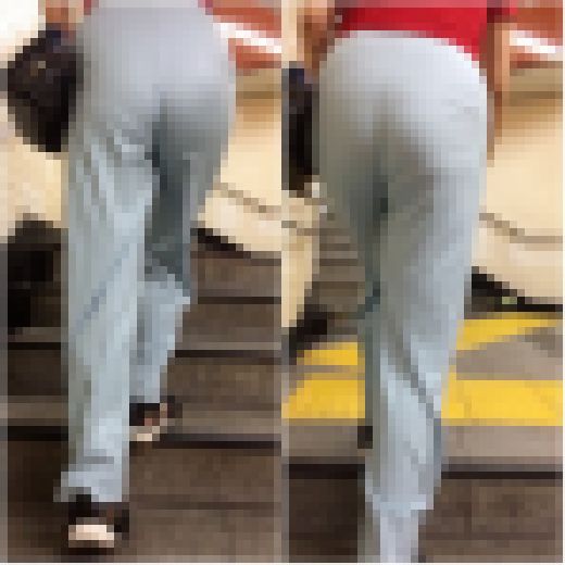 《Part2・清涼感と興奮を味わえるブルー着衣尻》 No.1843【ムチムチ下半身のエロい体のJD】 サンプル画像2