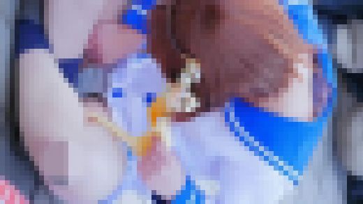 【高画質版パンツずらし★】コミックマーケット コスプレ キュートなショートカットレイヤーさんのコスプレ コミケ パンモロ　サンプル画像1