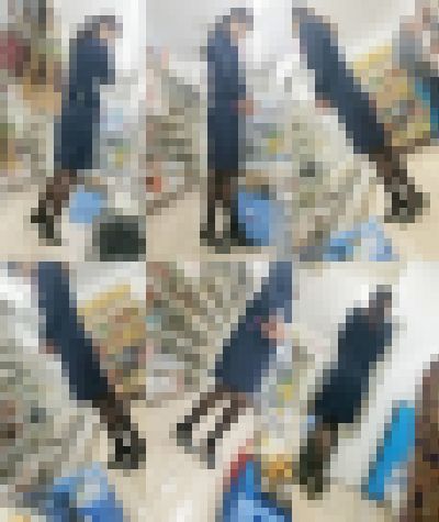 黒パンストの携帯ショップ店員さん サンプル画像2