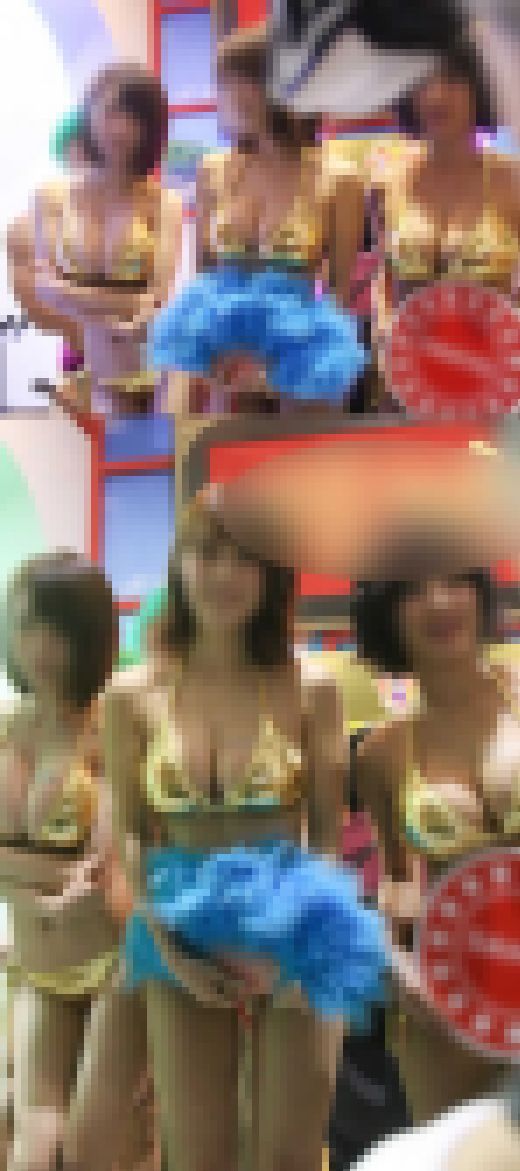 【写真】白肌にたわわに揺れる！金色のマイクロビキニに身を包んだ美巨乳の美女軍団 vol.1　超盛り300枚　サンプル画像2