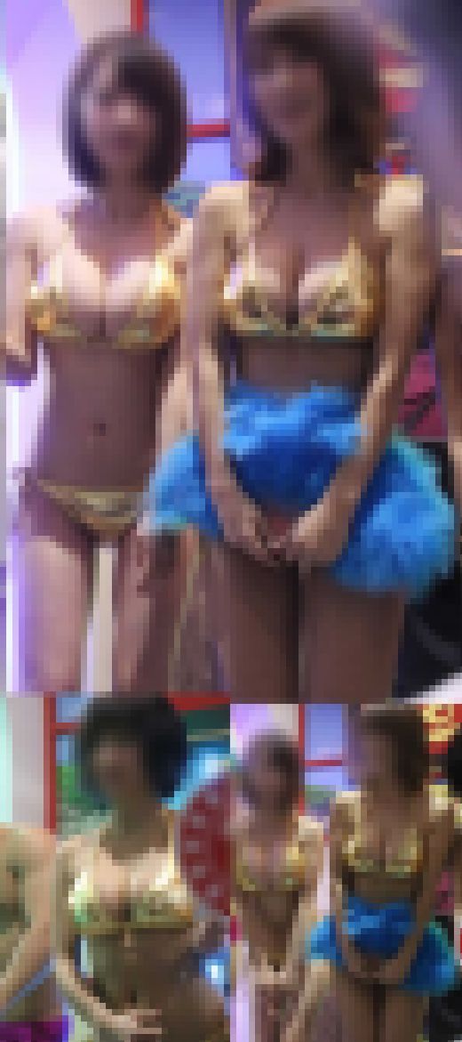 【写真】白肌にたわわに揺れる！金色のマイクロビキニに身を包んだ美巨乳の美女軍団 vol.1　超盛り300枚　サンプル画像3