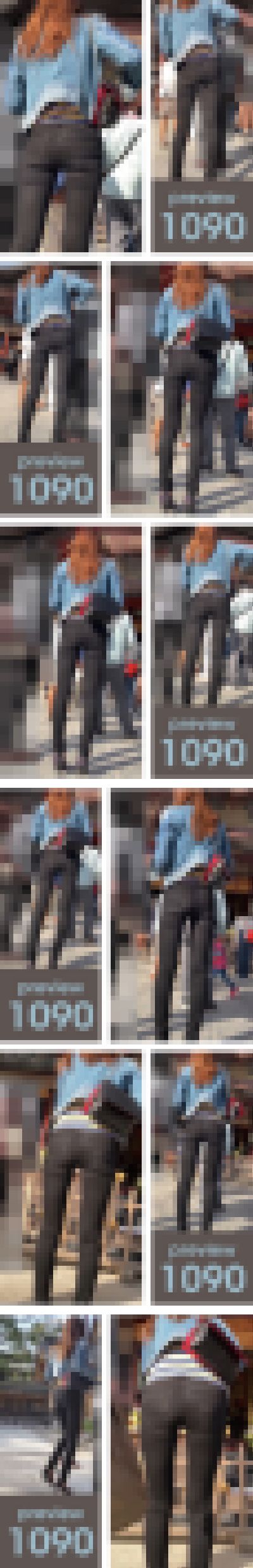 【1090】まさに尻神様の天候操作!極上黒パンmeets順光!ピチピチ黒スキニーパンツ女子(後編) サンプル画像3