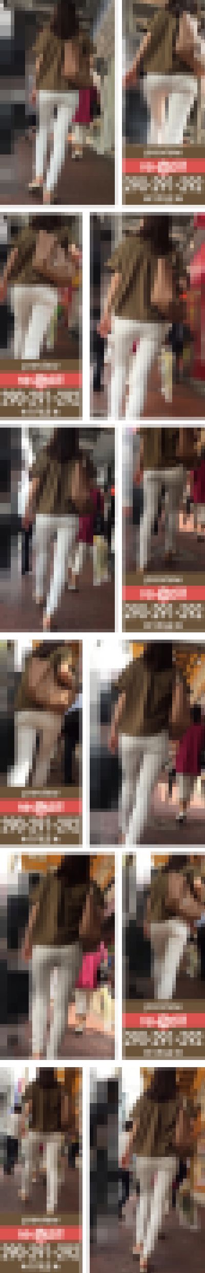 ☆旧作3本立て商品1本化再編集再販☆【re290+291+292】その緩い曲線を描く鈍角パンティーライン…まるでブーメラン! サンプル画像3