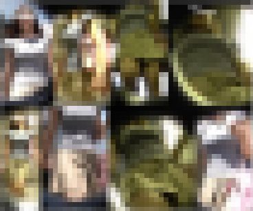 【街撮り動画セット販売⑧】GカップとFカップ　サンプル画像1