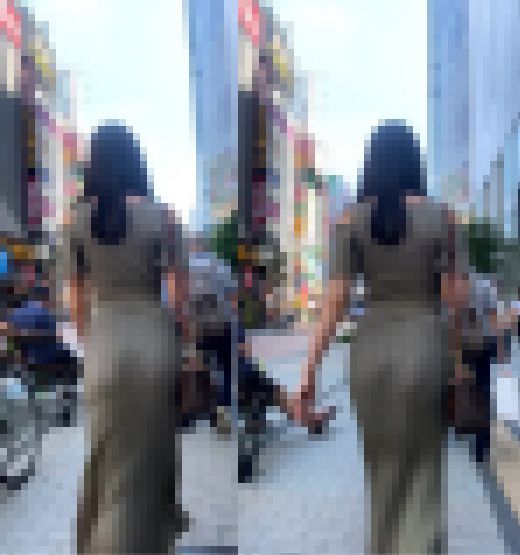 【ロングスカート】清楚系スタイル抜群お姉さんのお尻に大興奮 サンプル画像2