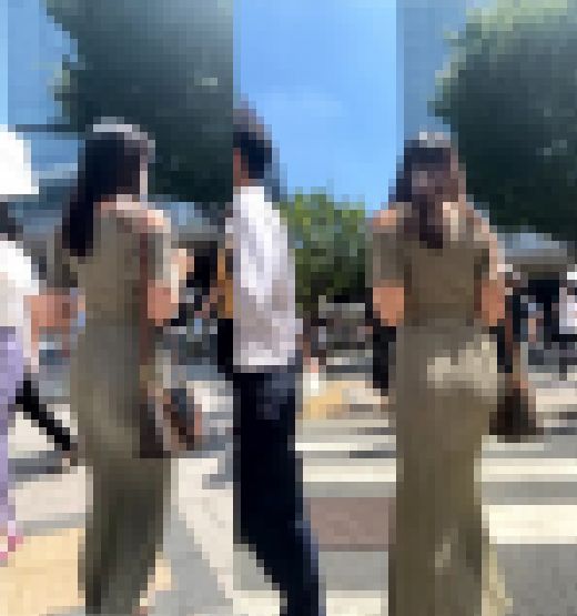 【ロングスカート】清楚系スタイル抜群お姉さんのお尻に大興奮 サンプル画像3