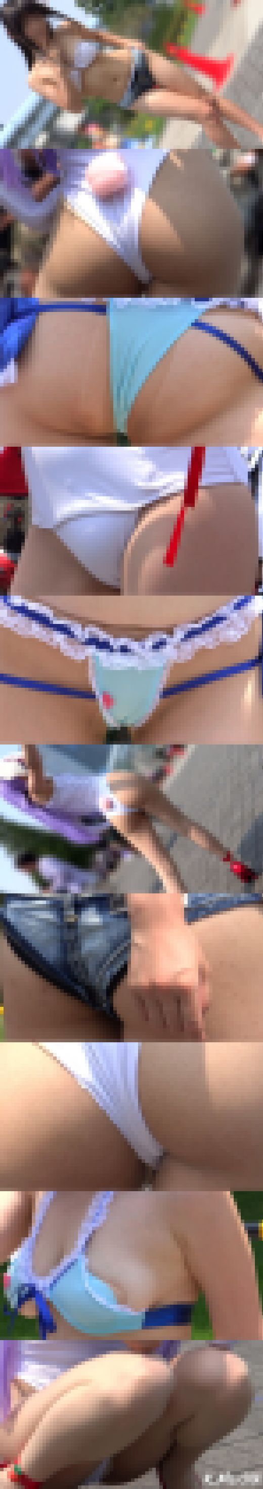 参りました!コスプレイヤー様 vol.25 真夏の露出まつり サンプル画像1