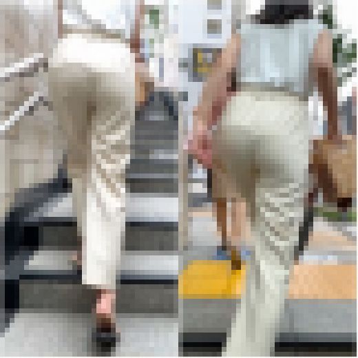 《イエローパンツで通勤OL》 No.1904【ん〜、実に見事なスタイルです】　サンプル画像3