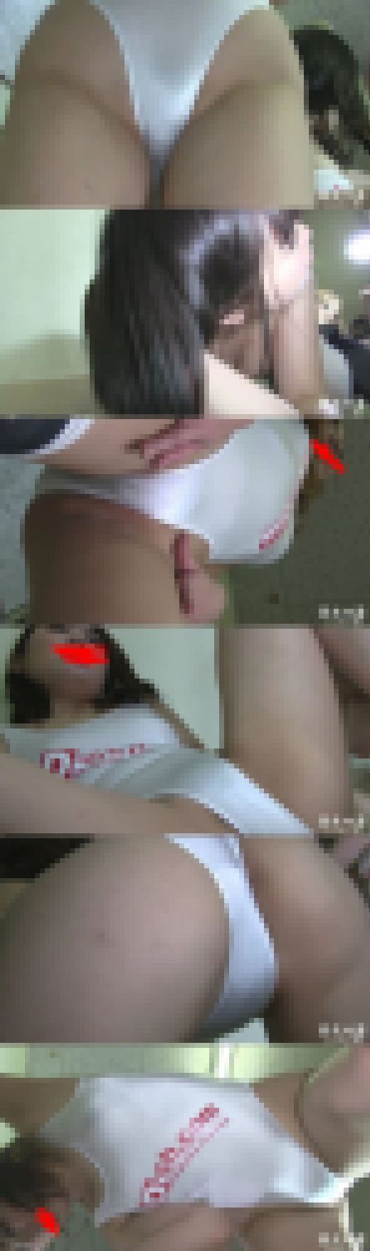 なしくずしグラドル撮影会、暴邸錥カメコに圧されて見せすぎ対応！12「出演者全員友達同士、強気のポージング」　サンプル画像2