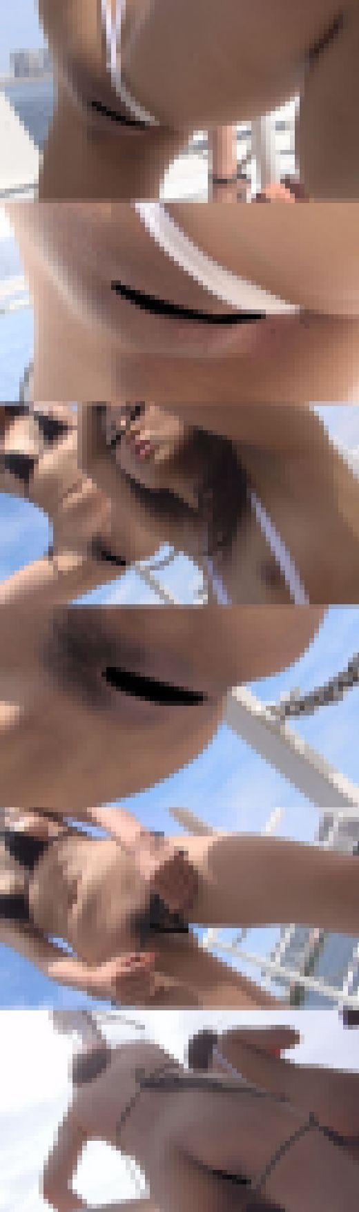 超高画質FHD動画 想定外！海の上で開放的になりすぎて露出しすぎて事故りまくってしまったグラビアアイドル達NO-1　サンプル画像3