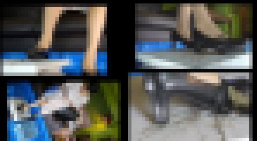 アイドル級美人の黒パンプスで兜クラッシュVOL2　サンプル画像2