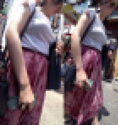 ロン爺の4Kピタパン女532 美乳スレンダーお姉さんをガン見 サンプル画像3
