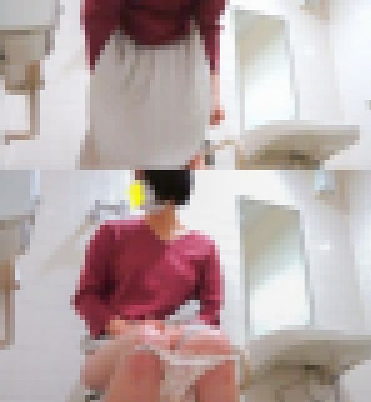 いつも見かける人妻OLさんのトイレオナニー【個人撮影】　サンプル画像2
