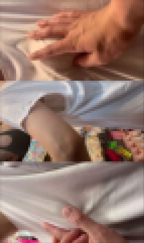 【おっぱい痴漢】透明感溢れる薄着の美女のおっぱいを触りまくりでイキそうwww　サンプル画像2