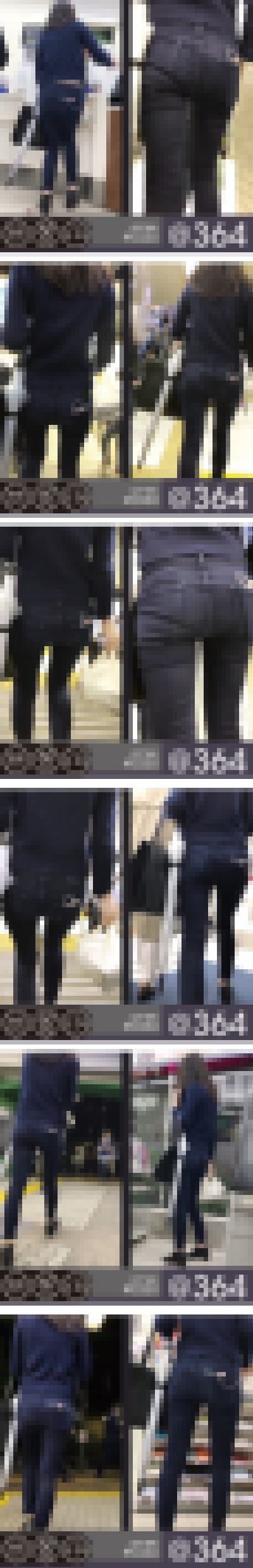 【#0030@364】一瞬で焼け野原!クールビューティーが放つ生殺し腰チラフラッシュ! サンプル画像1
