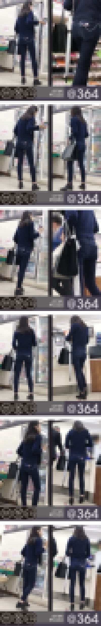 【#0030@364】一瞬で焼け野原!クールビューティーが放つ生殺し腰チラフラッシュ! サンプル画像2