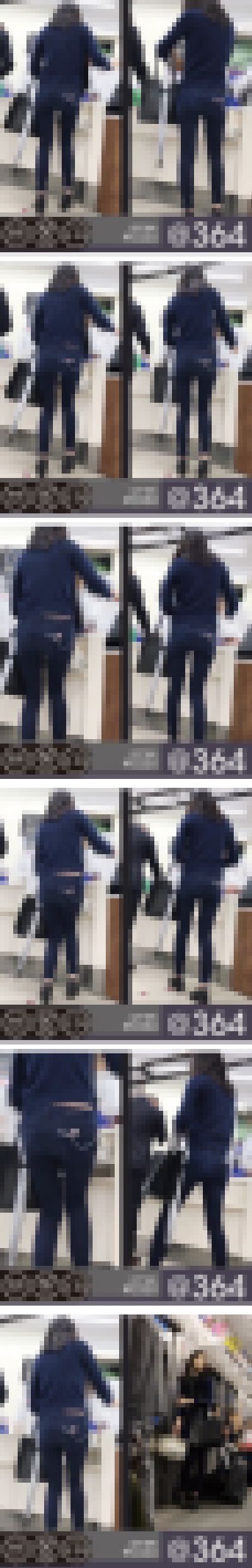 【#0030@364】一瞬で焼け野原!クールビューティーが放つ生殺し腰チラフラッシュ! サンプル画像3