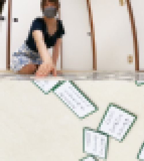 秋の田のかりほの庵の苫をあらみわが衣では露にぬれつつ サンプル画像3