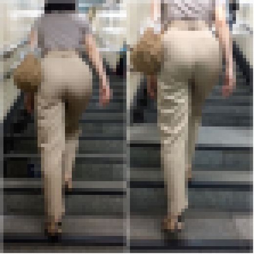 《お尻の発育が段違い》 No.1999【めっちゃ、ムッチリ！！セレブお姉さん階段着衣尻】　サンプル画像1