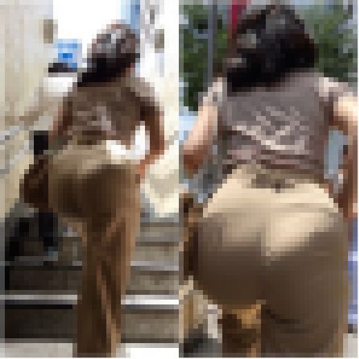 《お尻の発育が段違い》 No.1999【めっちゃ、ムッチリ！！セレブお姉さん階段着衣尻】　サンプル画像3