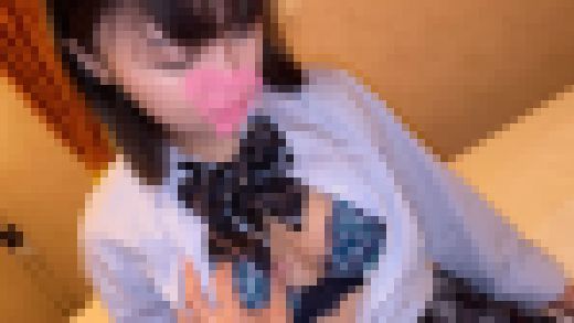 清楚でマジメそうなヤリマン美少女に中出し、手マンでキャラチェン淫売系美少女のP活流出ww サンプル画像1