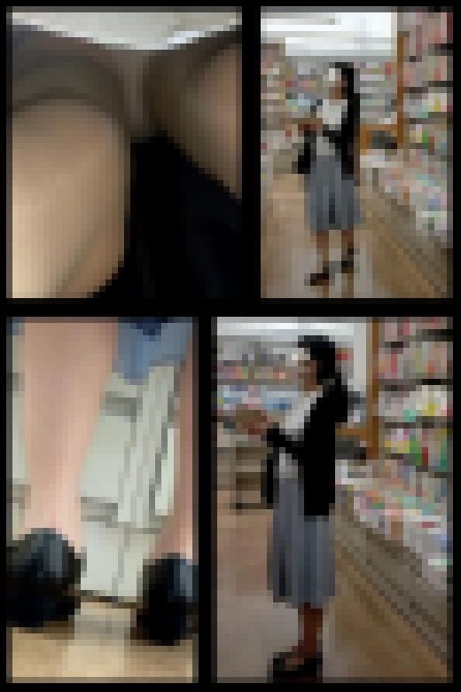 【 スマホで逆さ撮り120】美熟女とのスカート内撮影　ナチュスト越しのパンティゲット【2人収録】　サンプル画像3