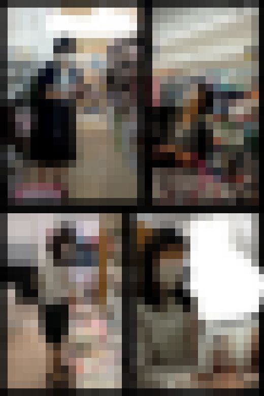 【 スマホで逆さ撮り121】買い物中の隙をついて人妻たちのパンティを盗撮【２名収録】　サンプル画像2