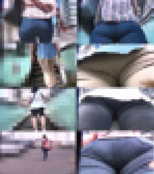 ストーキング撮り！美尻お嬢さん（７日分）　サンプル画像1