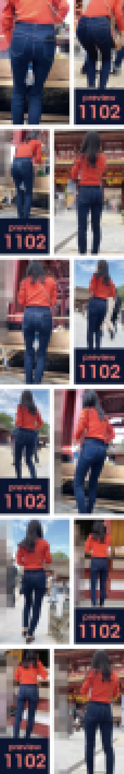 【1102】「そんなに強く挟んだら…で…出ちゃう!」…ってペットボトルの水がなっ!ピチピチスキニージーンズ女子 サンプル画像1