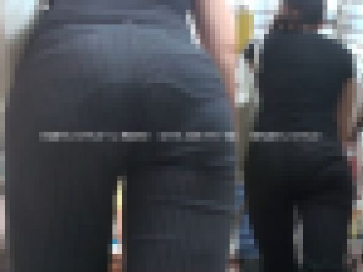 ★【パンティーラインがヒップに食い込む黒パン女性】★PS MOVIE STYLISH-FH 98 サンプル画像3