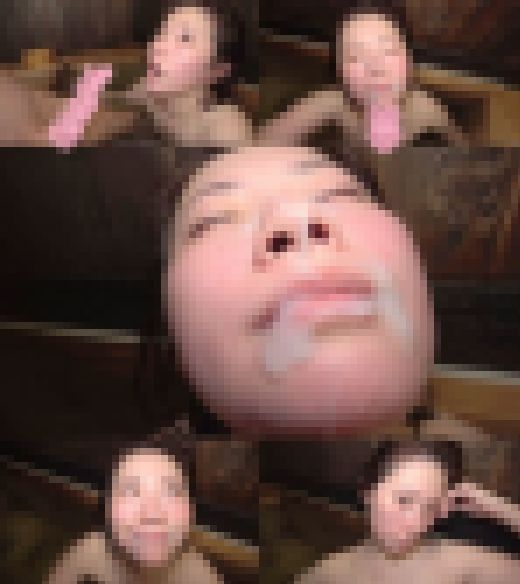 【すっぴん顔射】プチ露出＆露天風呂フェラ大量顔射‼　サンプル画像3