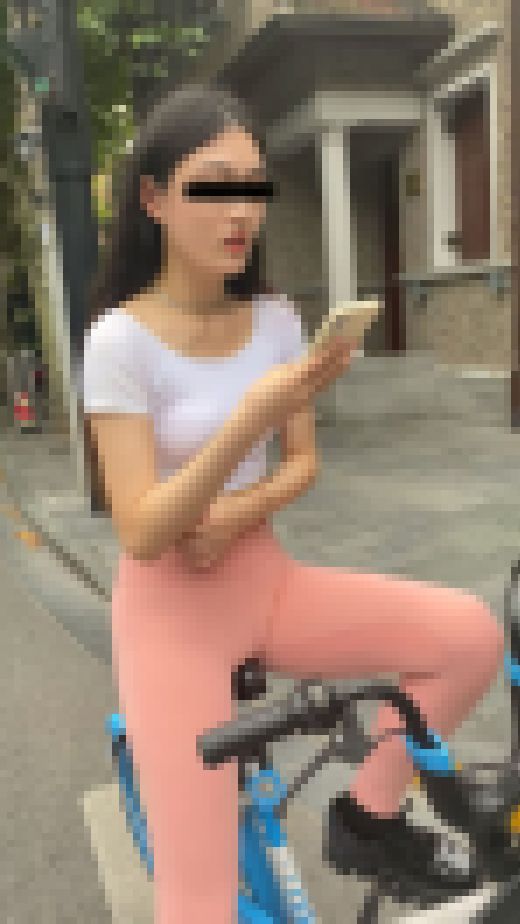 ピンクレギンス　動画（セクシーすぎ！）　サンプル画像1