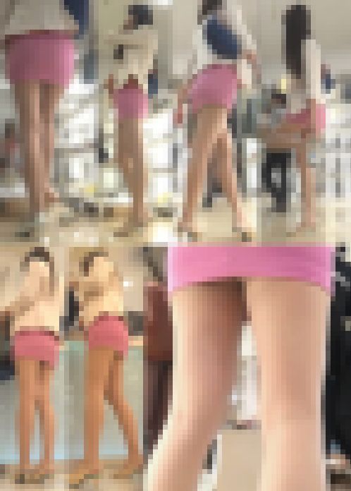 【フルHD】股下ゼロ白パンティー美人！パンスト美脚！　サンプル画像2