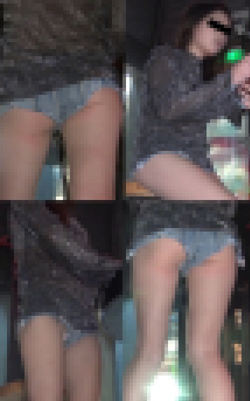 【フルHD】バーのハミ尻美人!隙間パンチラ サンプル画像3