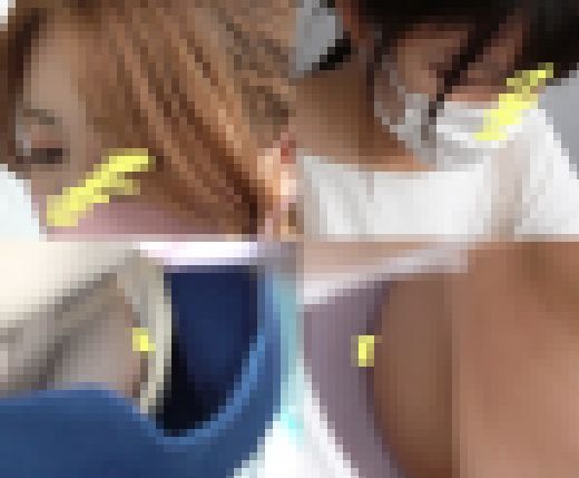 【陶芸胸チラ】韓ドラ系の美人おねえさんの両ブラから乳首丸見え#31 サンプル画像2